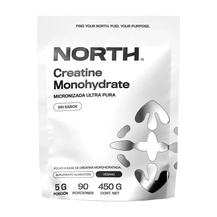 Bolsa de 450 g de Creatina Monohidratada de NORTH